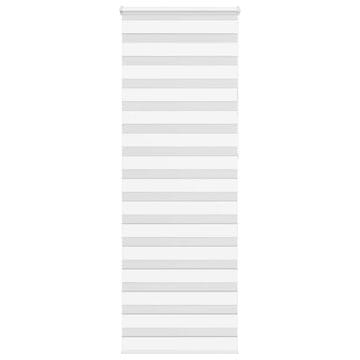 shumee vidaXL Zebra senčilo bela 70x230 cm tkanina širina 65,9cm poliester