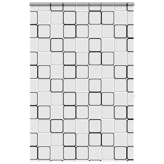shumee vidaXL Rolo zavesa za prho s kaseto 160x240 cm širina tkanine 156 cm