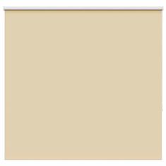 Vidaxl Roleta Blackout bež 150x150 cm Širina tkanine 146,6 cm
