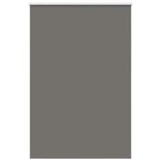 shumee vidaXL roleta Blackout siv 155x210 cm Širina tkanine 151,6 cm