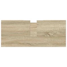 Vidaxl Kopalniška omarica sonoma hrast 80x33x60 cm inženirski les