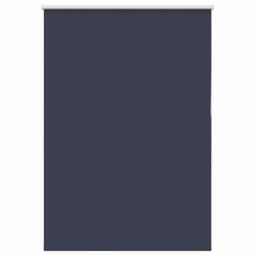 shumee vidaXL Rolo zatemnjena temno modra 90x150 cm tkanina širina 85,7 cm