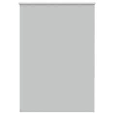 shumee vidaXL Rolo zatemnjena svetlo siva 110x175 cm tkanina širina 105,7cm