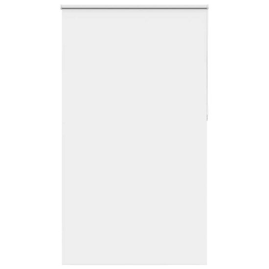 shumee vidaXL Rolo zatemnjena bela 140x230cm Širina tkanine 136,6cm poliester