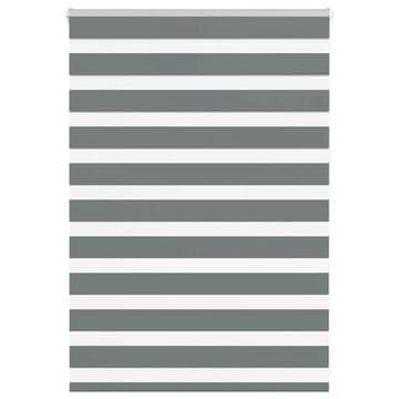 Vidaxl Zebra senčilo temno sivo 100x100 cm tkanina širina 95,9 cm