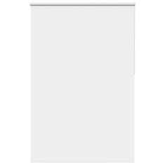 shumee vidaXL Rolo zatemnjena bela 145x210cm Širina tkanine 141,6cm poliester