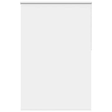 shumee vidaXL Rolo zatemnjena bela 165x210cm Širina tkanine 161,6cm poliester