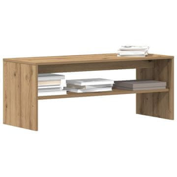 Vidaxl vidaXL TV omarica, umetniški hrast, 100x40x40 cm, material na osnovi lesa