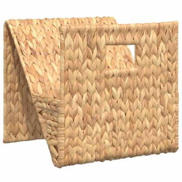 Vidaxl Držalo za revije 31x31x31 cm vodna hijacinta