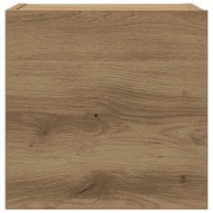 Vidaxl 3 kosi stenske TV omarice Artisan Oak Engineered Wood