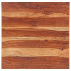 Vidaxl Mizna plošča iz trdnega akacijevega lesa 25-27 mm 60x60 cm