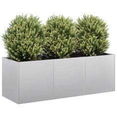 shumee vidaXL Sadilnik 120x40x40 cm Pocinkano jeklo