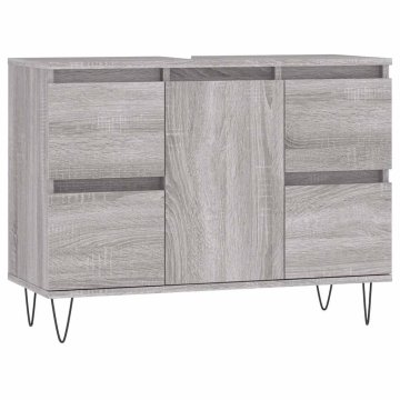Vidaxl Kopalniška omarica 80x33x60 cm inženirski les