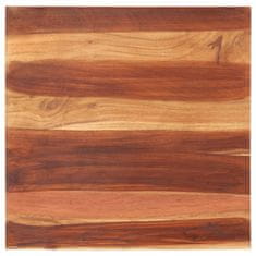 Vidaxl Mizna plošča iz trdnega akacijevega lesa 25-27 mm 70x70 cm