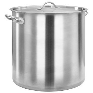 Vidaxl Lonec za juho 50 L 40x40 cm nerjaveče jeklo