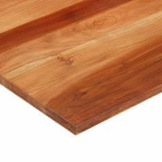 Vidaxl Mizna plošča iz trdnega akacijevega lesa 25-27 mm 70x90 cm