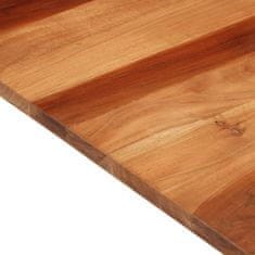 Vidaxl Mizna plošča iz trdnega akacijevega lesa 25-27 mm 70x90 cm
