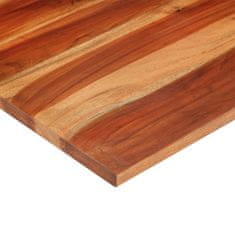 Vidaxl Mizna plošča iz trdnega akacijevega lesa 25-27 mm 60x60 cm