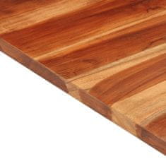 Vidaxl Mizna plošča iz trdnega akacijevega lesa 25-27 mm 60x60 cm