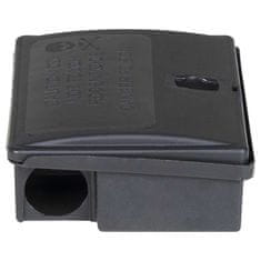 Vidaxl Mišopasti 5 kosov črne barve 13x10x4 cm