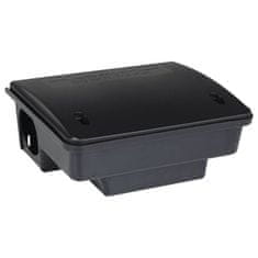 Vidaxl Mišolovke 4 kosi črne 23x19x9,5 cm