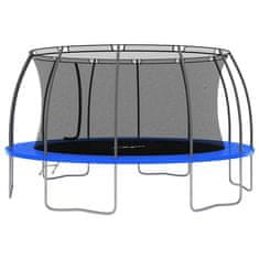 Vidaxl Trampolin komplet okrogel 488x90 cm 150 kg