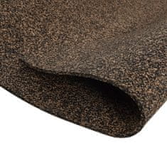 Vidaxl Rola iz gumijaste plute 100x500 cm 5 mm