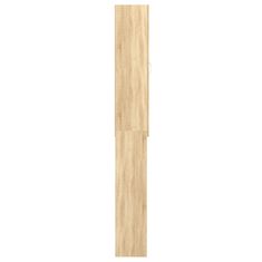 Vidaxl Omara za pralni stroj sonoma hrast 64x25,5x190 cm
