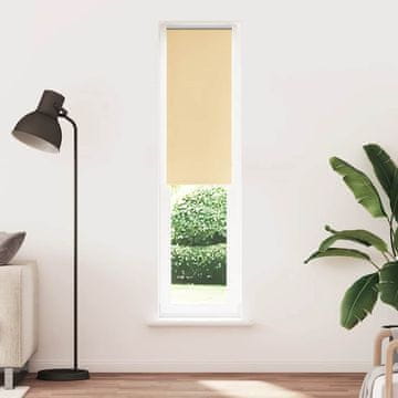 Vidaxl vidaXL Zatemnitvena rolo senčila bež 60x230 cm širina blaga 55,7 cm