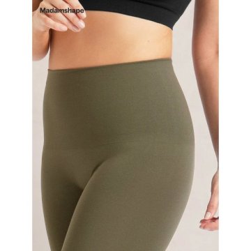 Madamshape Brezšivne nogavice za oblikovanje srednjega pasu Comfort | SEAMIES