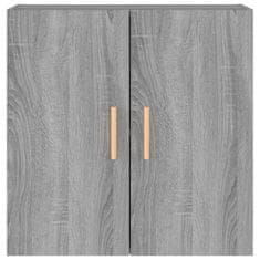 Vidaxl Stenska omarica siva sonoma 60x30x60 cm konstruiran les