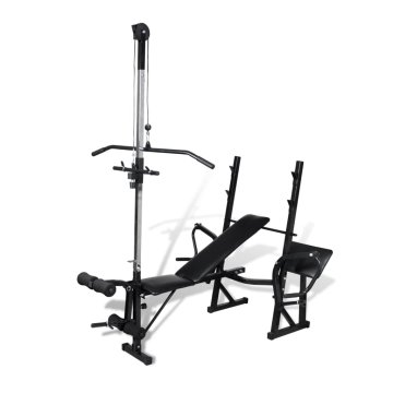 Vidaxl Fitnes vadbena klop za domačo uporabo