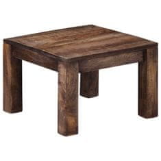 Vidaxl Klubska mizica 50x50x35 cm trden mangov les