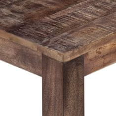 Vidaxl Klubska mizica 50x50x35 cm trden mangov les
