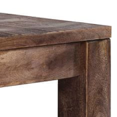 Vidaxl Klubska mizica 50x50x35 cm trden mangov les