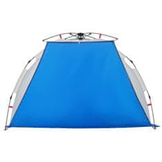 Vidaxl vidaXL Šotor za na plažo za 2 osebi, moder, vodoodporen