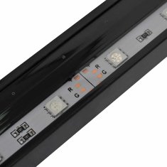 Vidaxl LED Akvarijska svetilka z mehurčki RGB 56,5 cm