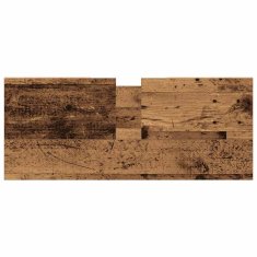Vidaxl Kopalniška omarica star les 80x33x60 cm inženirski les