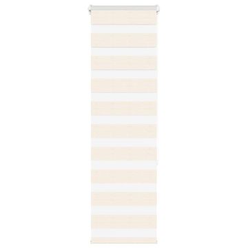 shumee vidaXL Zebra senčilo bež marmor 40x150 cm tkanina širina 35,9 cm