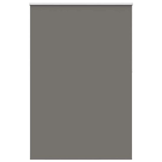 shumee vidaXL Roleta Blackout siv 145x210 cm Širina tkanine 141,6 cm