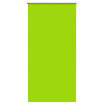 shumee vidaXL Rolo zatemnjena listi zeleni 70x150 cm tkanina širina 65,7 cm