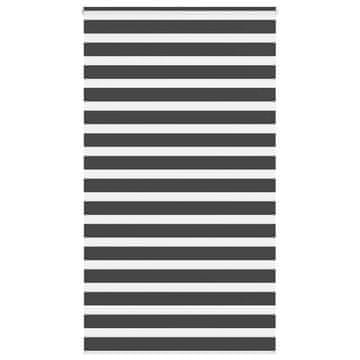 shumee idaXL Zebra senčilo črna 130x230 cm tkanina širina 125,9 cm poliester