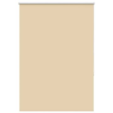 shumee vidaXL Rolo zatemnjena bež 100x175 cm tkanina širina 95,7cm poliester