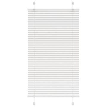 shumee vidaXL Plisirana žaluzija Bela 70x150 cm Širina tkanine 69,4 cm