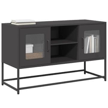 Vidaxl vidaXL TV stojalo črno 100,5 x 39 x 60,5 cm jeklo