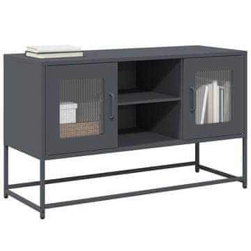 Vidaxl vidaXL TV stojalo antracitno 100,5 x 39 x 60,5 cm jeklo