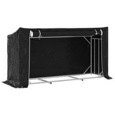 Vidaxl vidaxL Stojalo za drva z dežnim pokrovom 200,5x60,5x110,5 cm