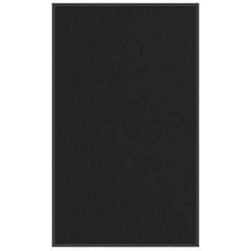 Vidaxl Predpražnik črn 90x150 cm
