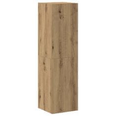 Vidaxl 3 kosi stenske TV omarice Artisan Oak Engineered Wood
