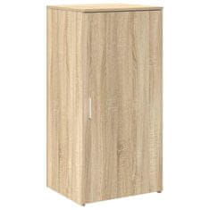 Vidaxl Sprejemna miza sonoma hrast 200x50x103,5 cm inženirski les
